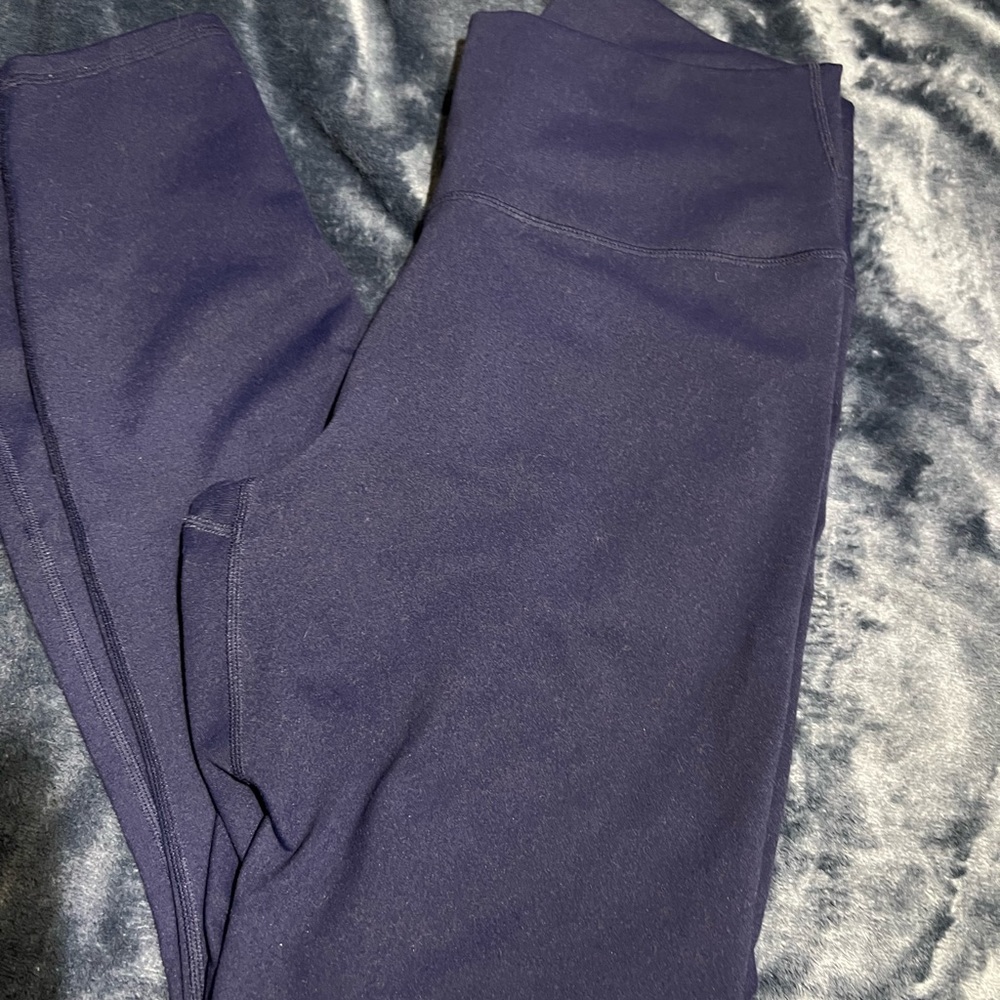 Fabletics Powerhold Navy Compression Athletic Run… - image 1